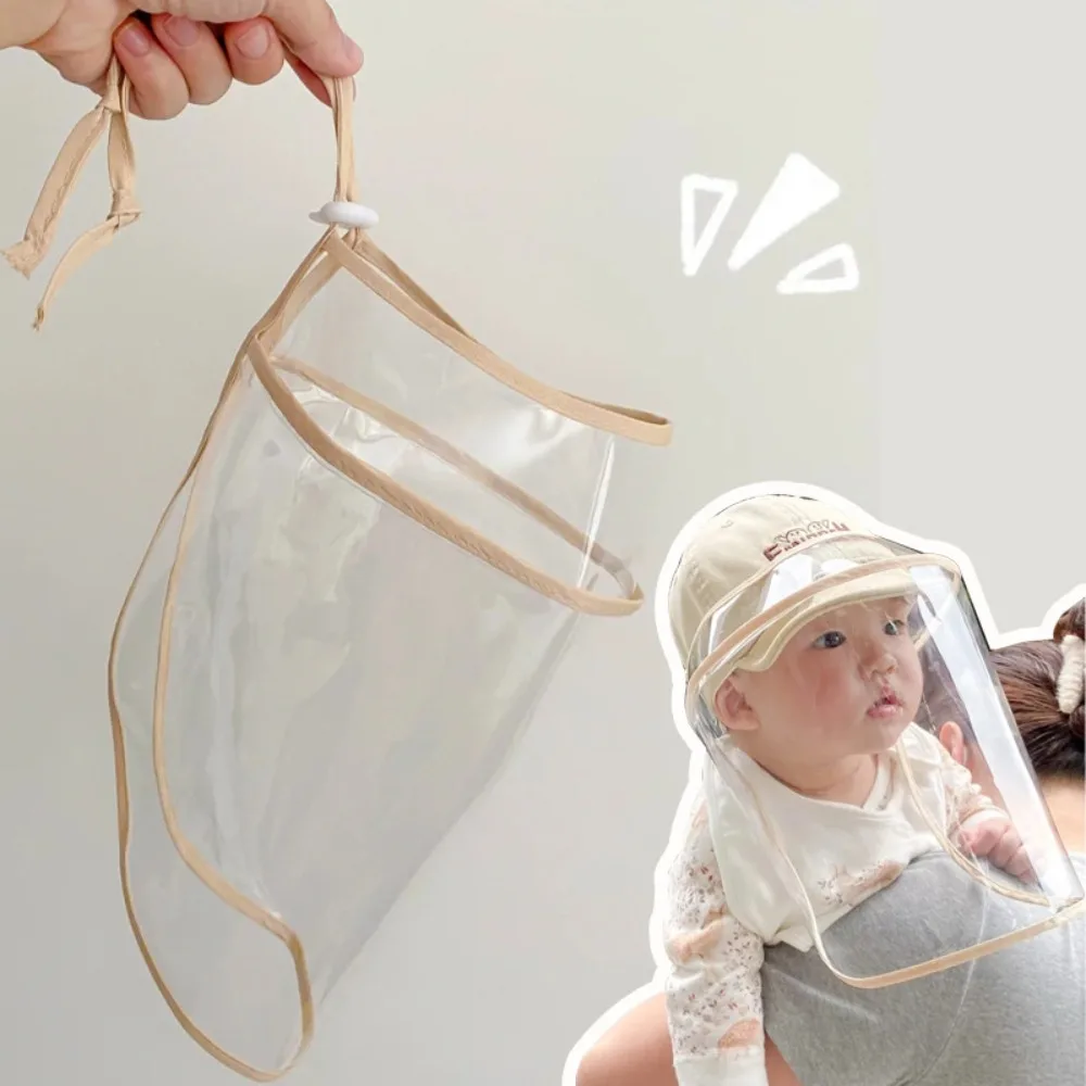 Gorro antiescupir ajustable transpirable para bebé con mascarilla - imagen 4