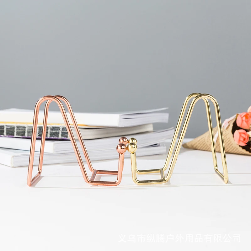 Soporte creativo para cuadros de escritorio y plato decorativo