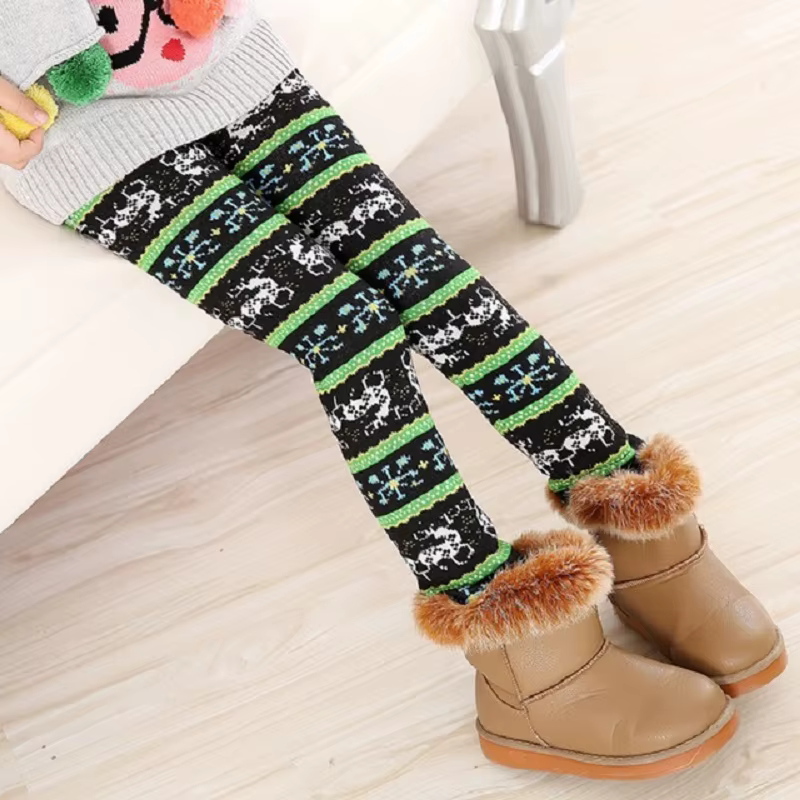 Leggings niña tejido suave
