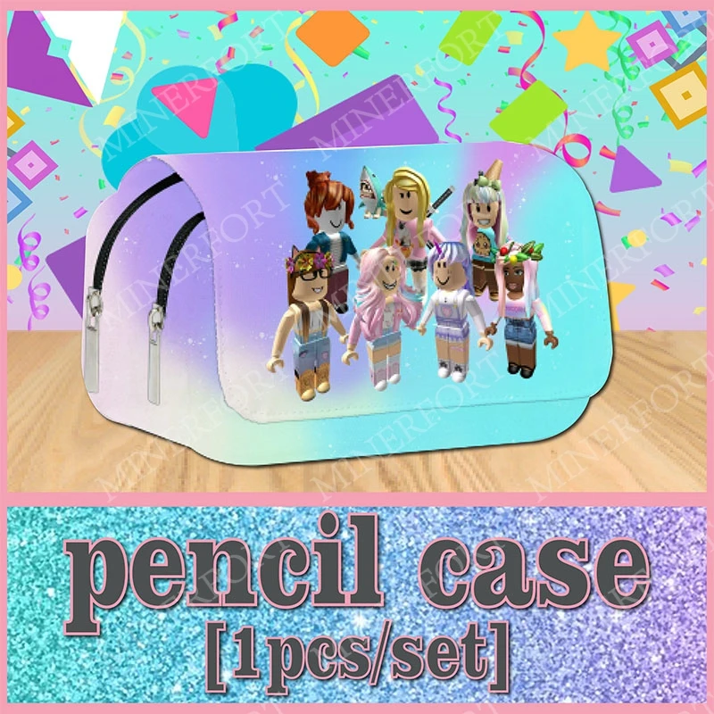 Estuche de lápices Roblox Girl Fruits para cole y fiesta infantil - imagen 2