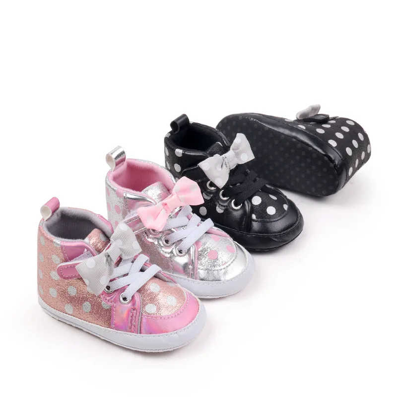 Zapatos de bebé primeros pasos antideslizantes de suela blanda