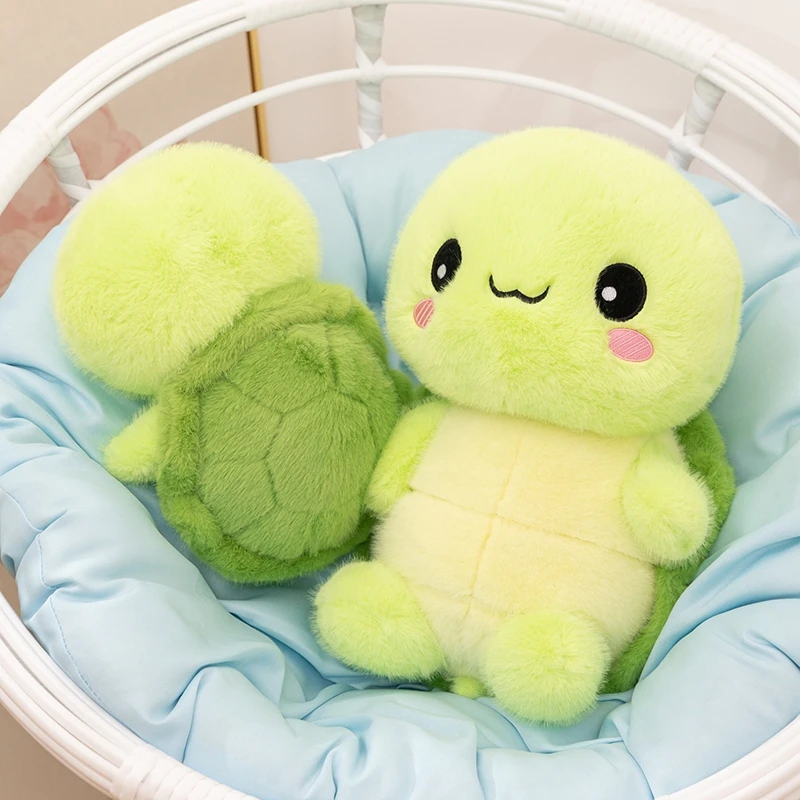 Peluche de tortuga Apple con aspecto de peluche