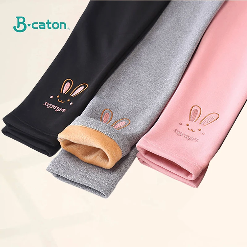 Leggings de felpa térmica para invierno – Cintura elástica suave - imagen 4