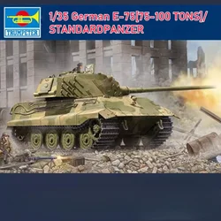 Maqueta de tanque alemán E-75 Standardpanzer para montar de Trumpeter