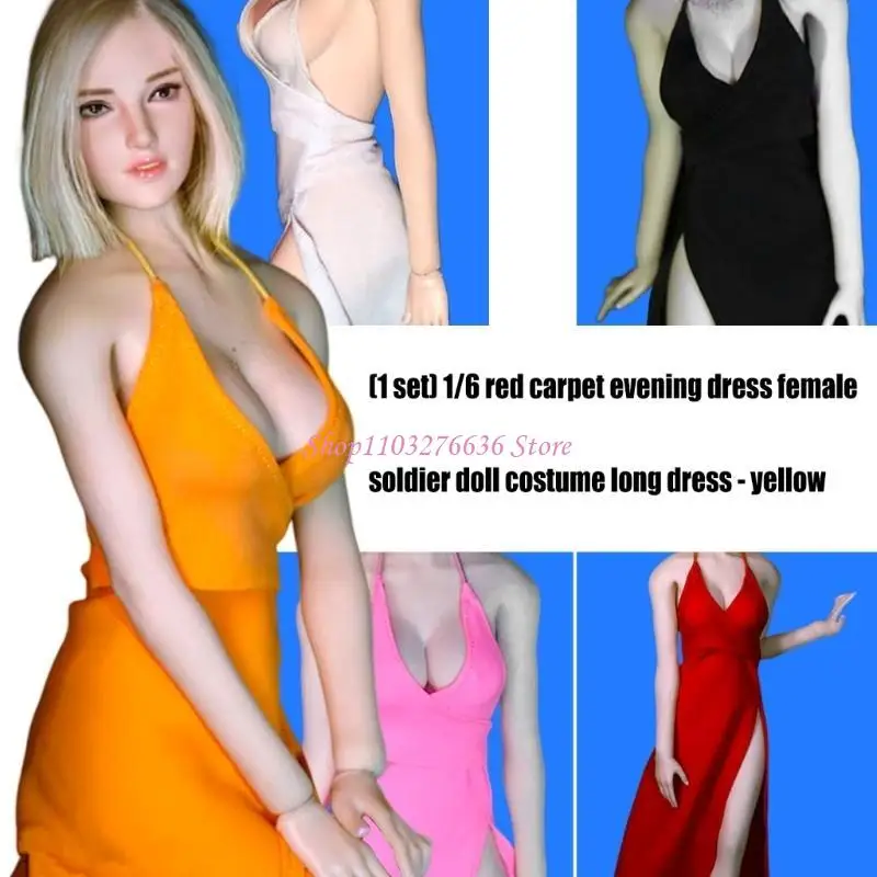 Vestido de fiesta formal para muñeca, noche y banquete - imagen 3