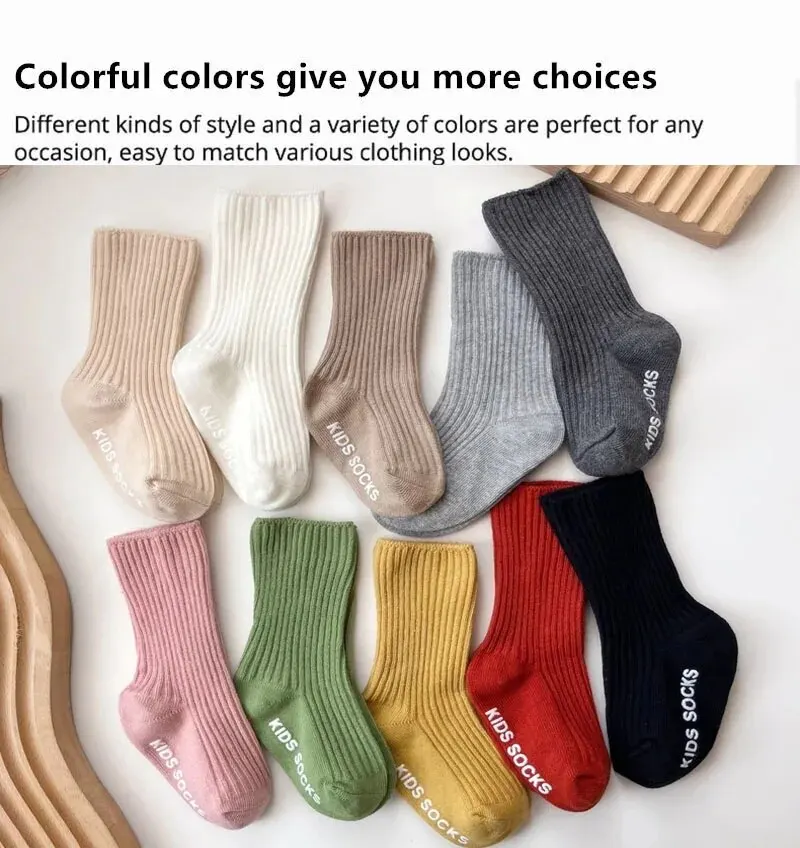 Conjunto de calcetines a rayas