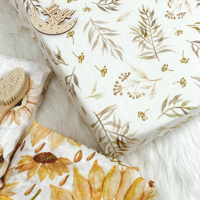 Juego de sábanas para bebé de bambú en cuna - ropa de cama suave - imagen 4