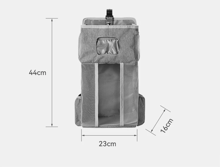 Capacidad para accesorios de bebé