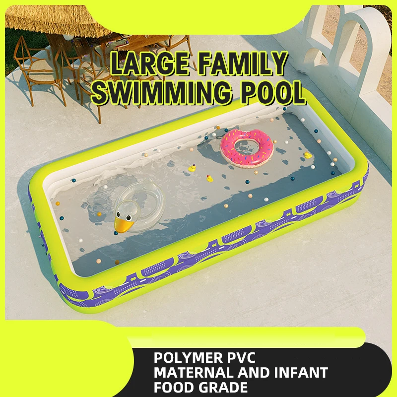 Piscina inflable familiar para bebés y baño en el jardín - imagen 3
