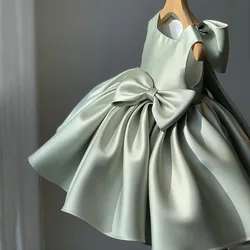 Vestido de niña esponjoso para cumpleaños elegante de uso diario