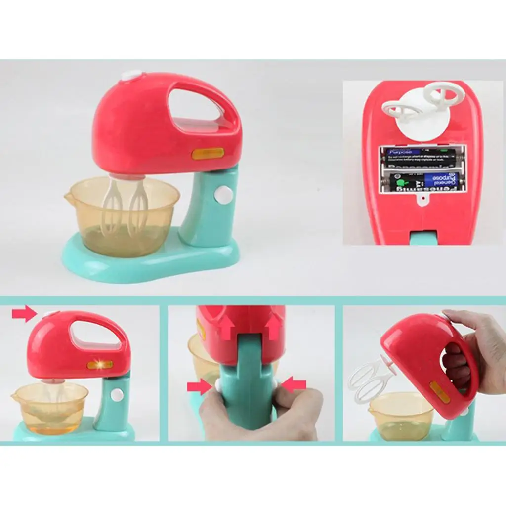Juguete de cocina infantil con mini batidora de imitación - imagen 2