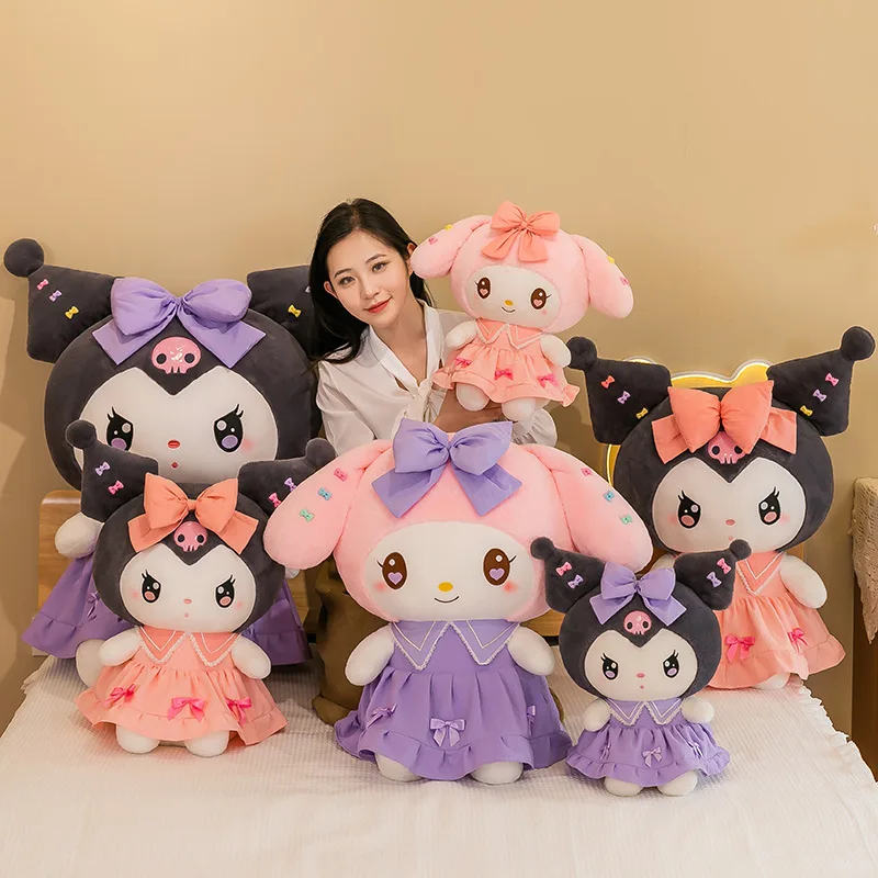 Peluche Kuromi Sanrio para habitación infantil – Gran regalo - imagen 4