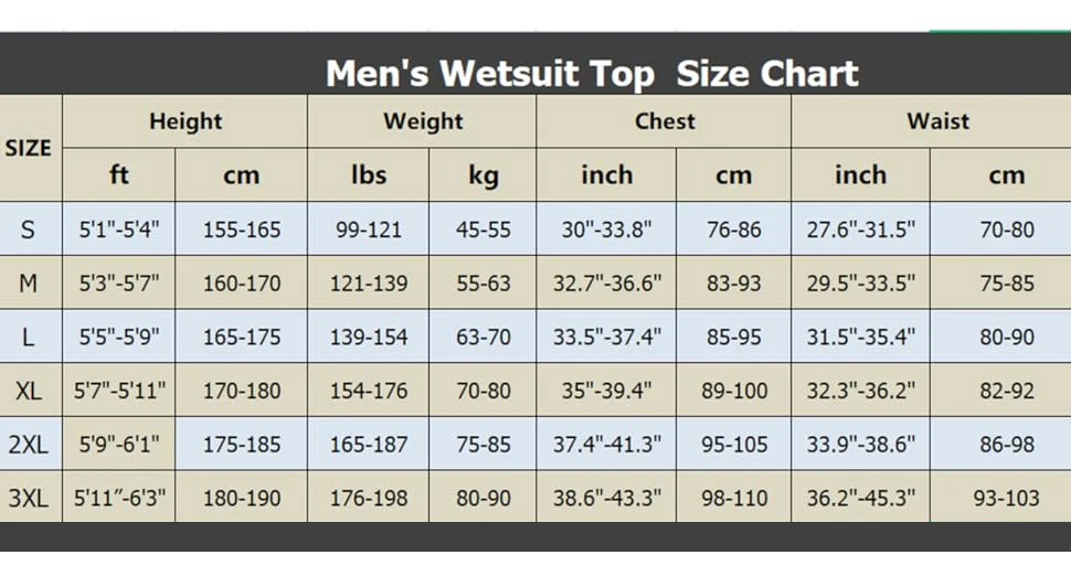 Traje de neopreno para hombre KLEYOU visión frontal
