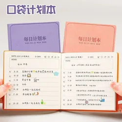 Cuaderno planificador de cuero para el cole – Agenda semanal niños