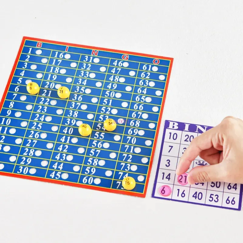 Juego de Bingo de mesa con máquina de simulación para la familia - imagen 4