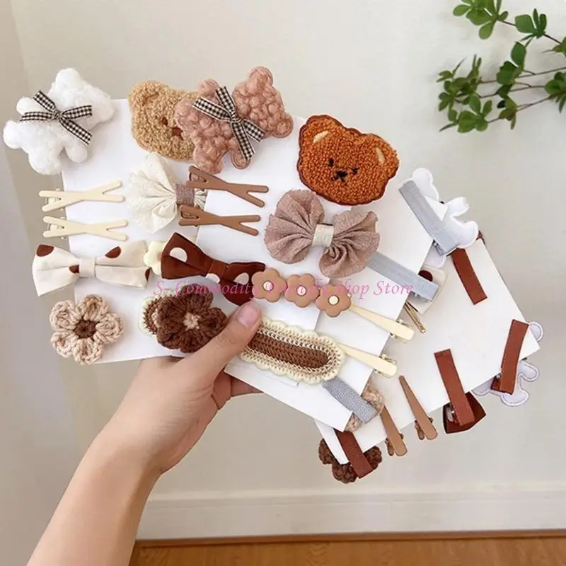 Pinzas para el pelo infantiles de niña – set surtido - imagen 4