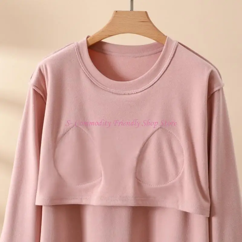 Camisón amamantamiento con soporte – Transpirable y suave