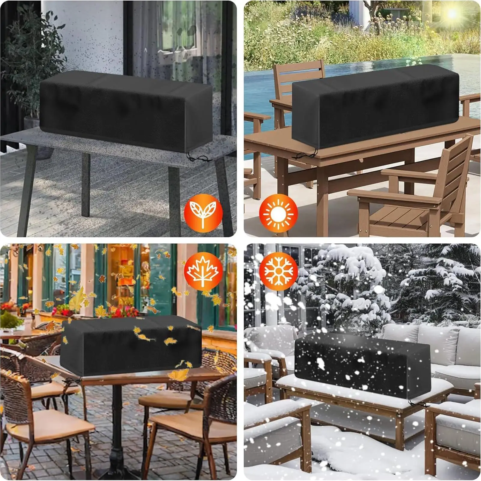 Funda impermeable para fogón exterior – Protección para jardín y balcón - imagen 5