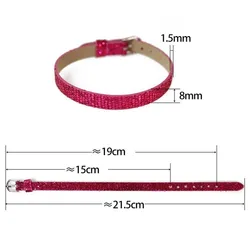 Cinturón para muñeca de algodón en cuero sintético mini