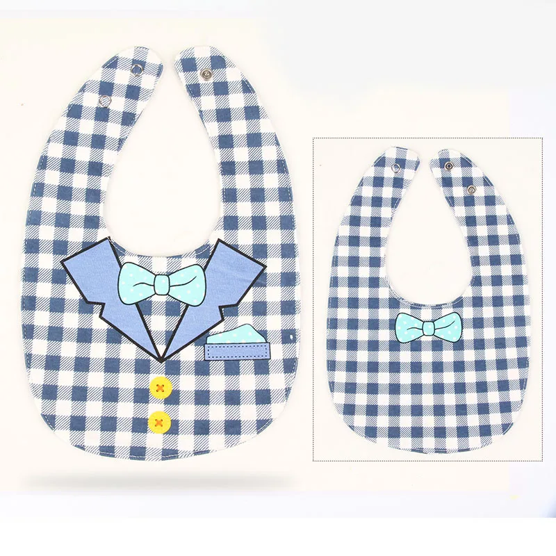 Baberos impermeables doble cara para bebé absorción saliva y eructos - imagen 3