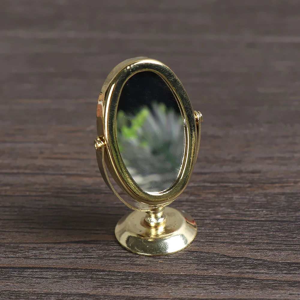 Marco rectangular vintage en plástico para miniaturas