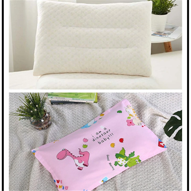 Núcleo de látex en la almohada