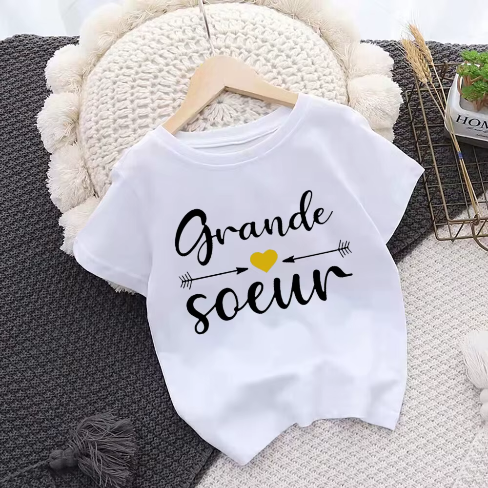 Camiseta hermana mayor y bebé a juego – Ropa familiar - imagen 5