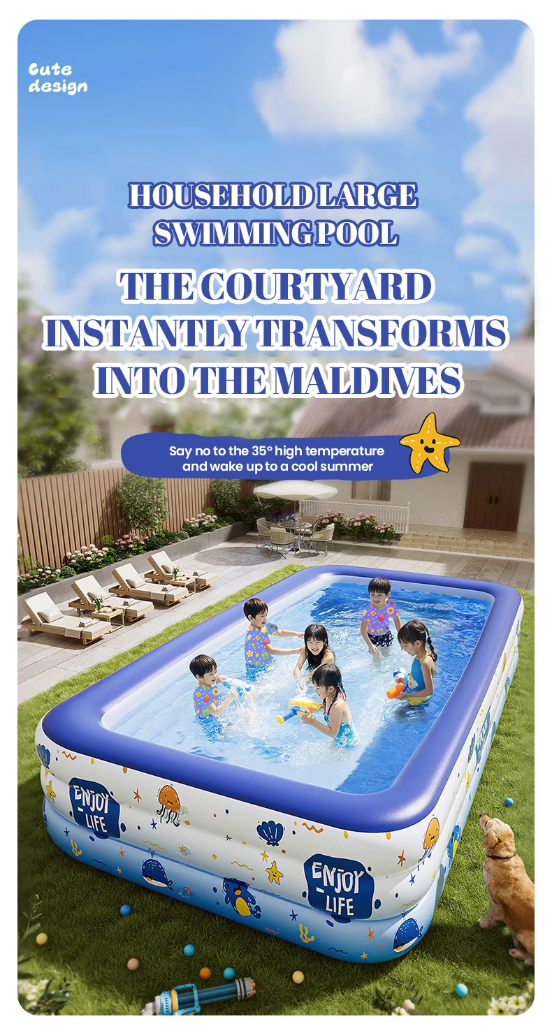 Piscina inflable familiar