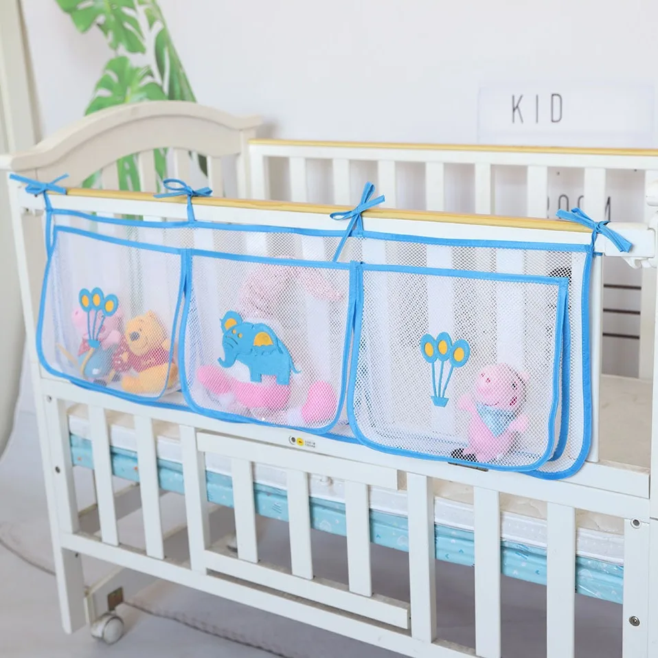 Organizador para cuna colgante de bebé con dibujos animados y pañales - imagen 5
