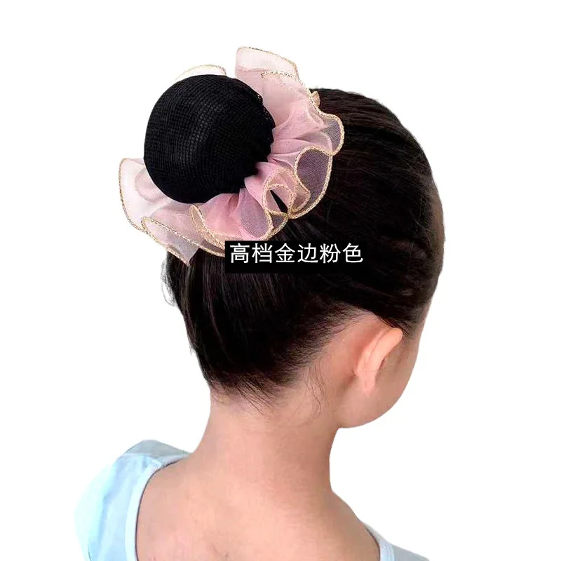 Bola de baile ballet para niña con gasa y encaje florido - imagen 2