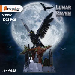 Bloques de construcción Raven luna con castillo arbóreo infantil