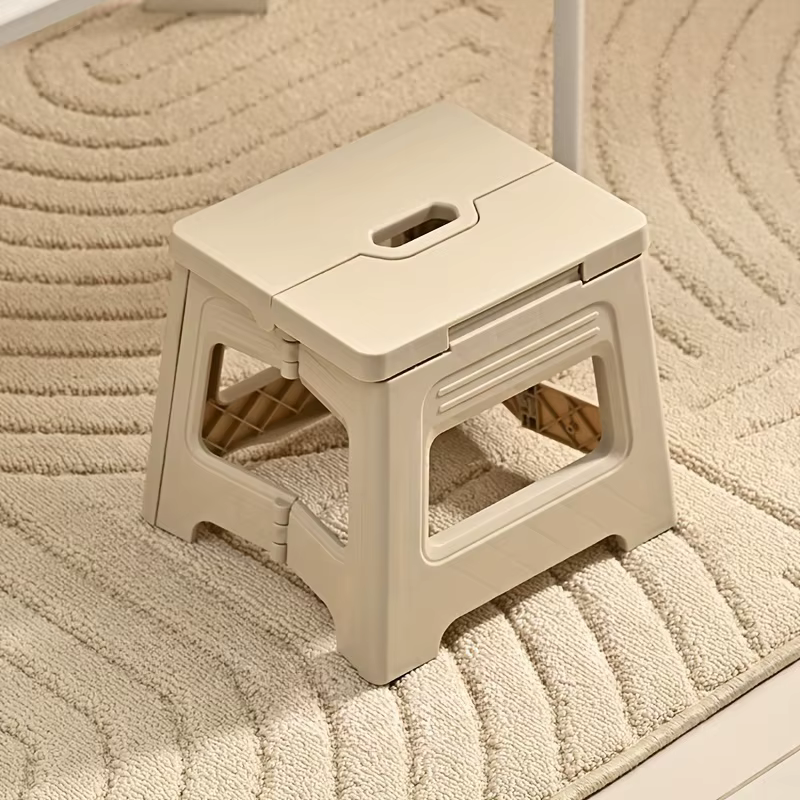 Taburete plegable infantil portátil para niños de plástico duradero - imagen 4