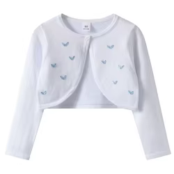 Cárdigan Ballet de punto envolvente para niñas