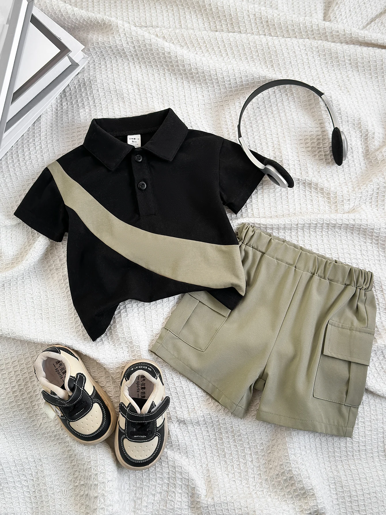 Pantalones cortos con bolsillo cargo