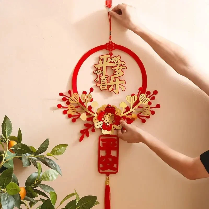 Colgantes de pared primaverales para decoración infantil de Año Nuevo