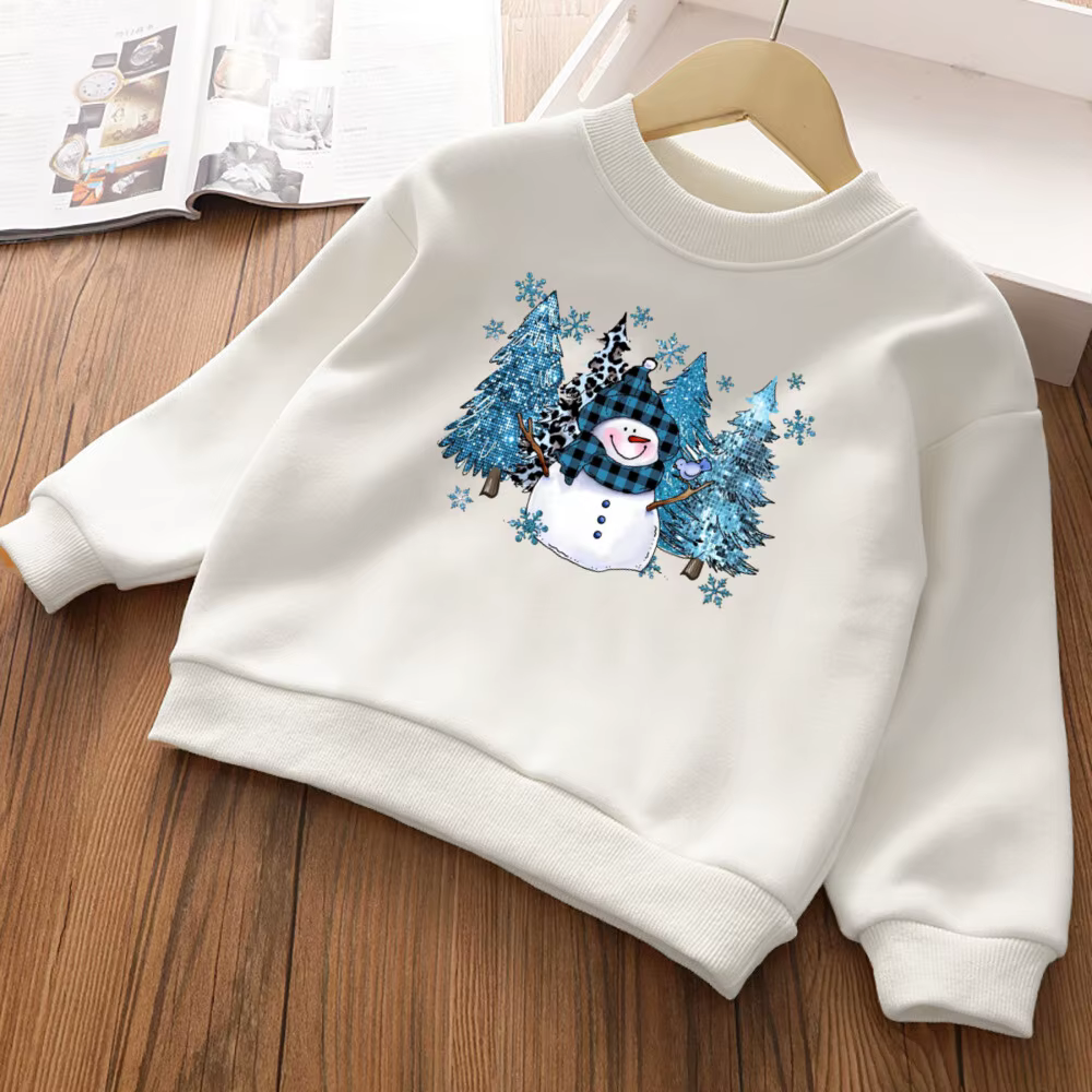 Sudadera capucha de lana para niño invierno Navidad - imagen 4