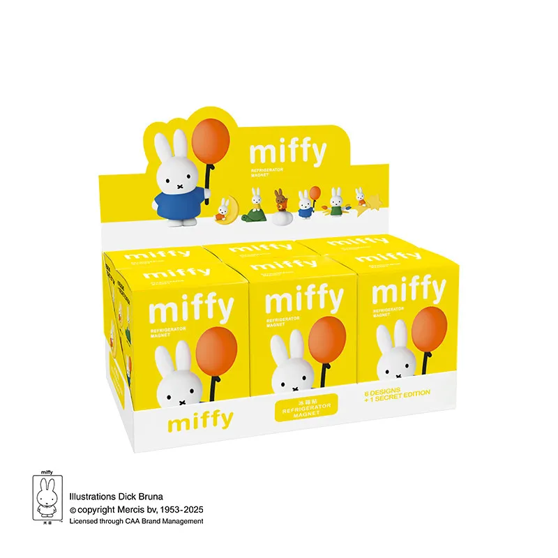 Imán de nevera Miffy con diseño de globo, figura coleccionable - imagen 2
