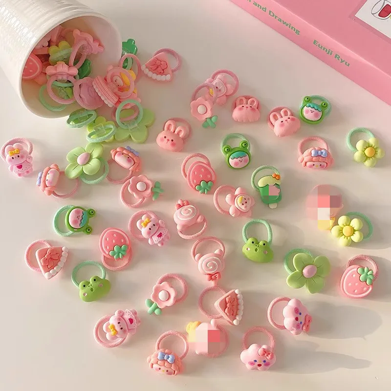 Banda elástica para el pelo de bebé con estampado animal y floral - imagen 3