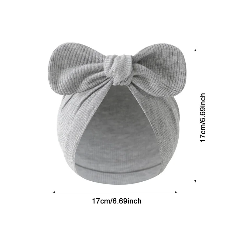 Diseño turbante con lazo y acabado elástico