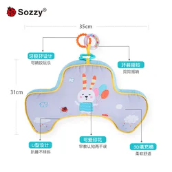 Almohada de posicionamiento para recién nacidos: soporte de cabeza