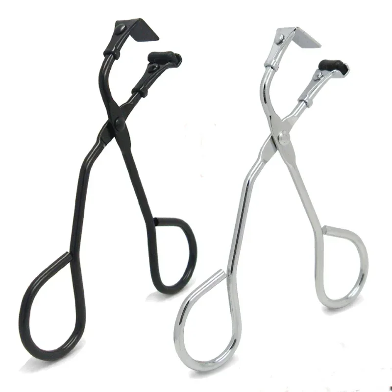 Rizador de pestañas de acero inoxidable con clip natural