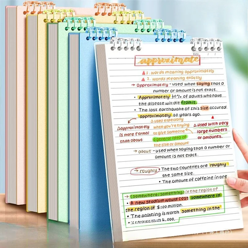 Cuaderno A4 de hojas sueltas con cubierta impermeable