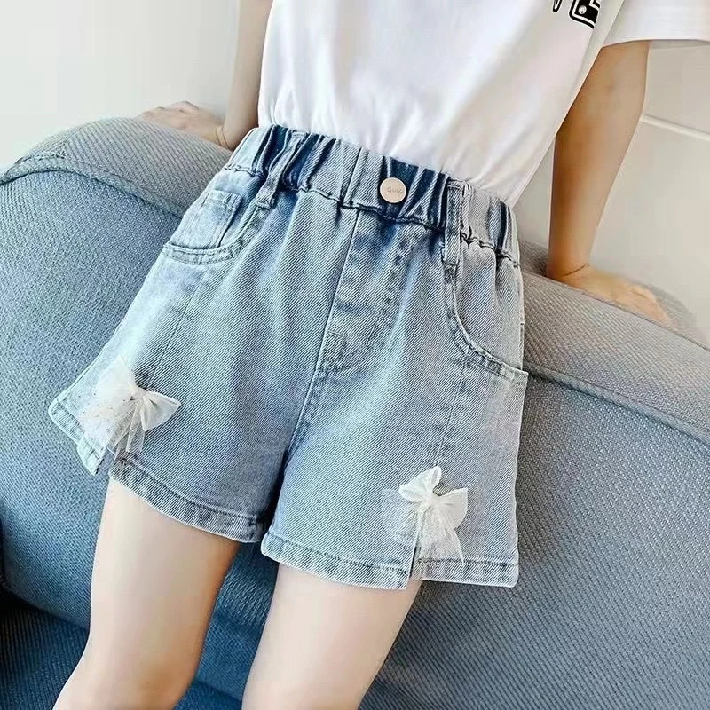 Pantalones vaqueros cortos para niños y niñas – Verano - imagen 2