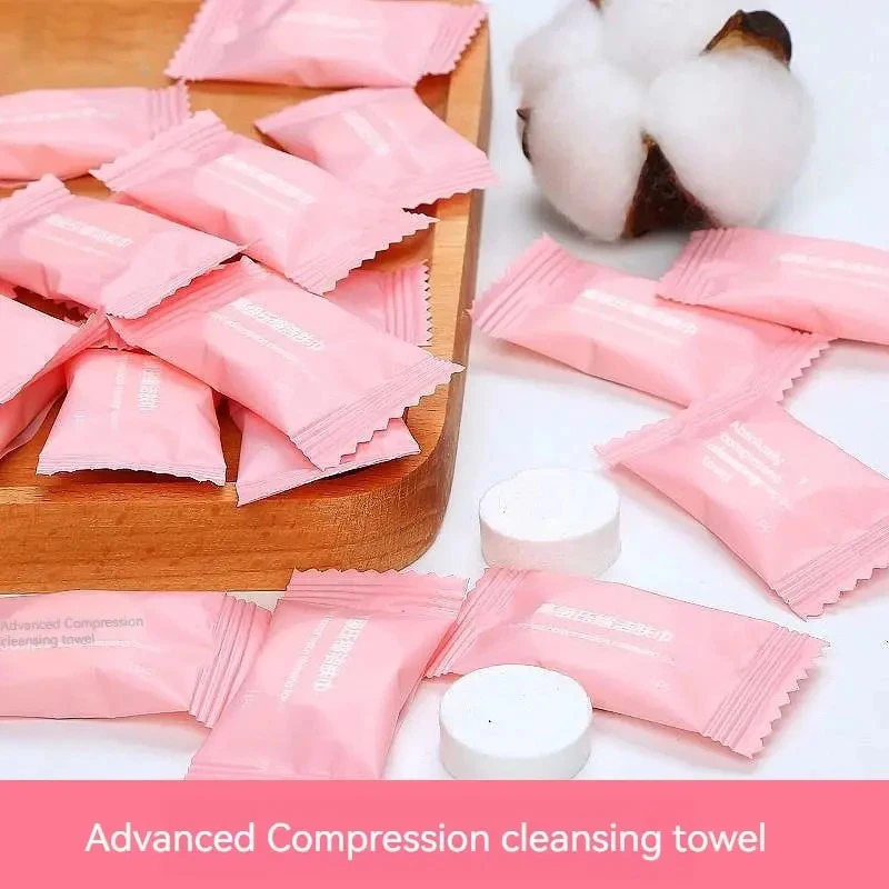Toallitas comprimidas de viaje para limpieza facial piel sensible - imagen 4