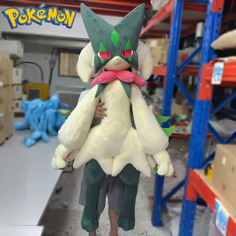 Peluche de Meowscarada Pokemon – Muñeco suave de gran tamaño - imagen 2
