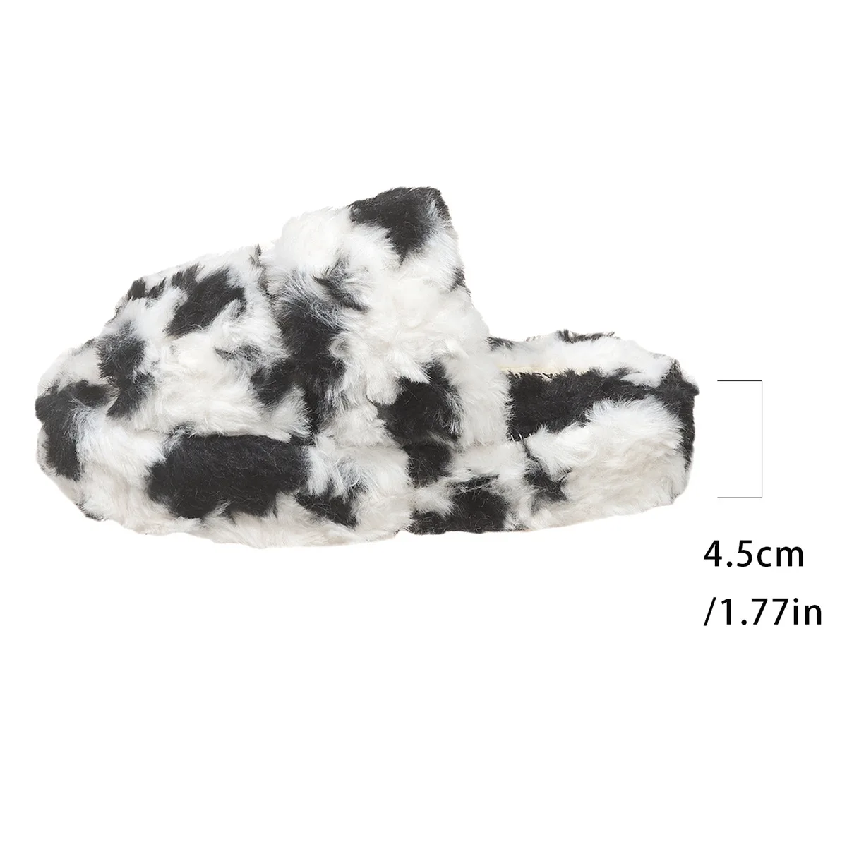 Zapatillas plataforma mullidas para niñas – Piel sintética - imagen 2