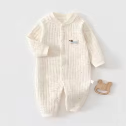 Pelele de algodón para recién nacido – Mono estampado transpirable
