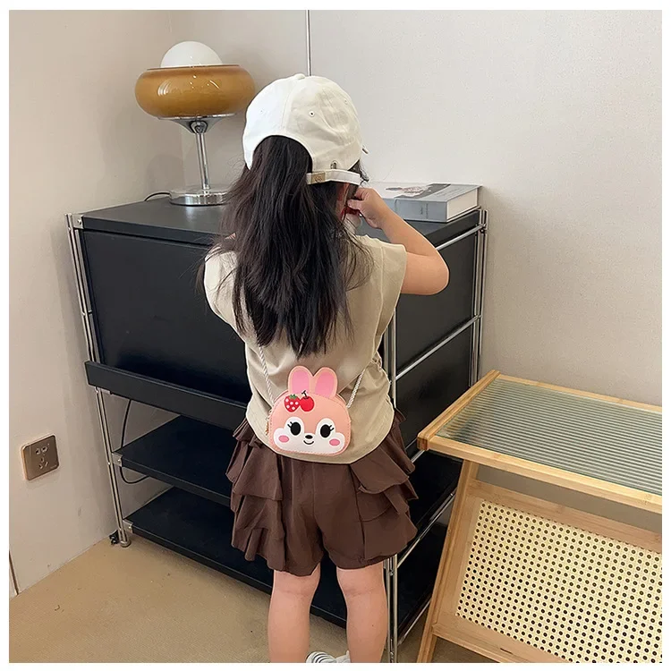 Mini bolso de cambio infantil estilo princesa