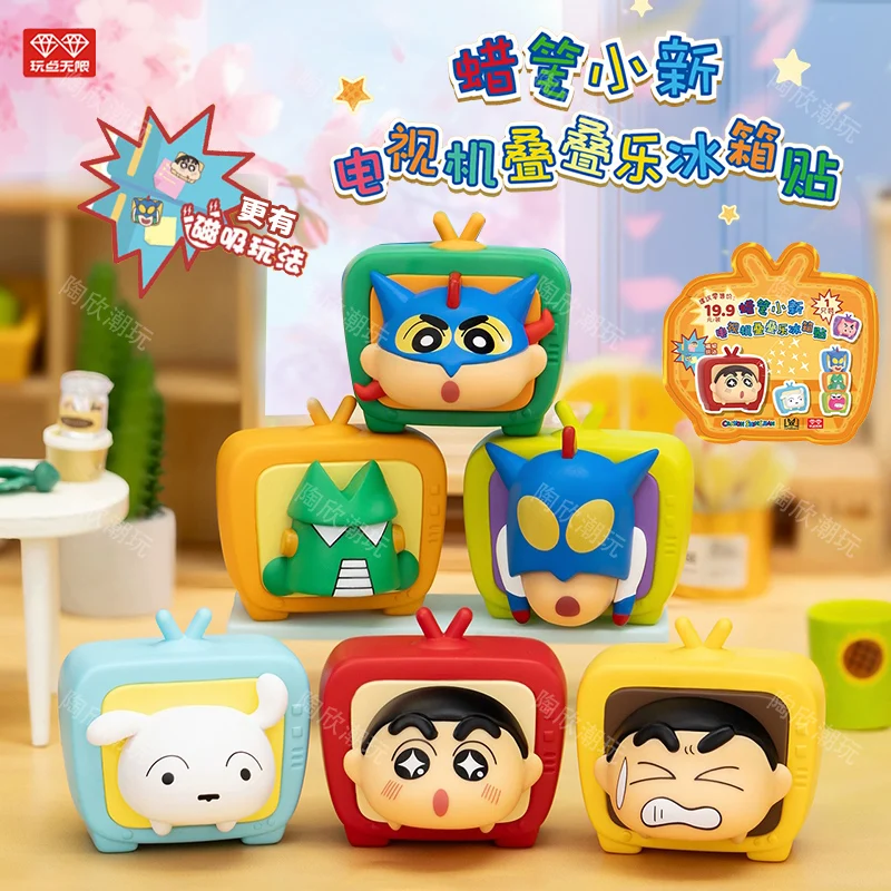 Figura de juguete Shinchan imán para nevera coleccionable - imagen 5
