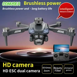 Dron con cámara HD y evitación de obstáculos, sin escobillas